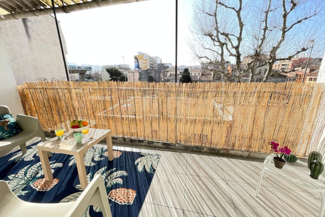 Le Jungle By Anderslocationterrassewifi-Netflix Apartment Marseille Ngoại thất bức ảnh