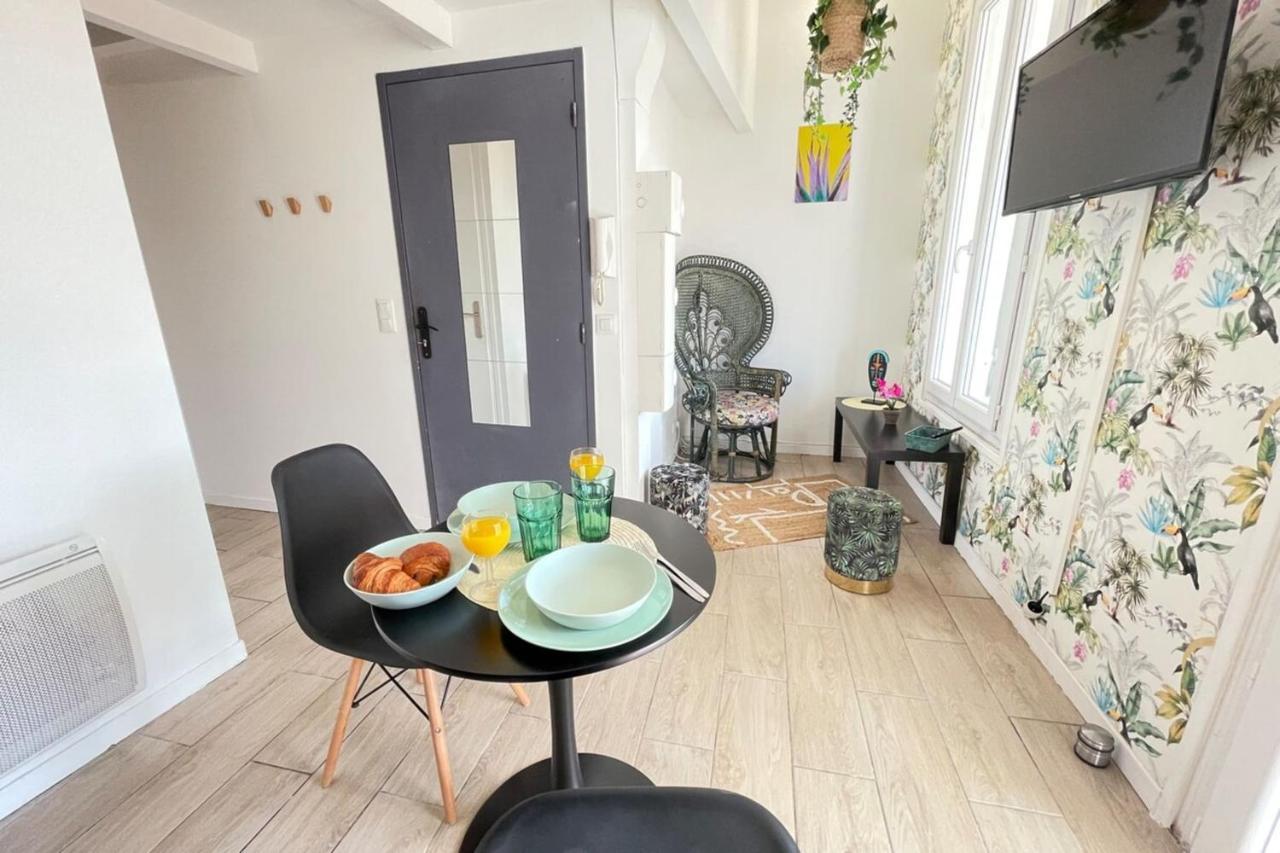 Le Jungle By Anderslocationterrassewifi-Netflix Apartment Marseille Ngoại thất bức ảnh