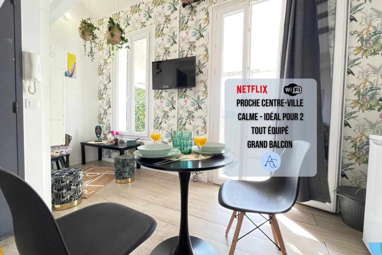 Le Jungle By Anderslocationterrassewifi-Netflix Apartment Marseille Ngoại thất bức ảnh